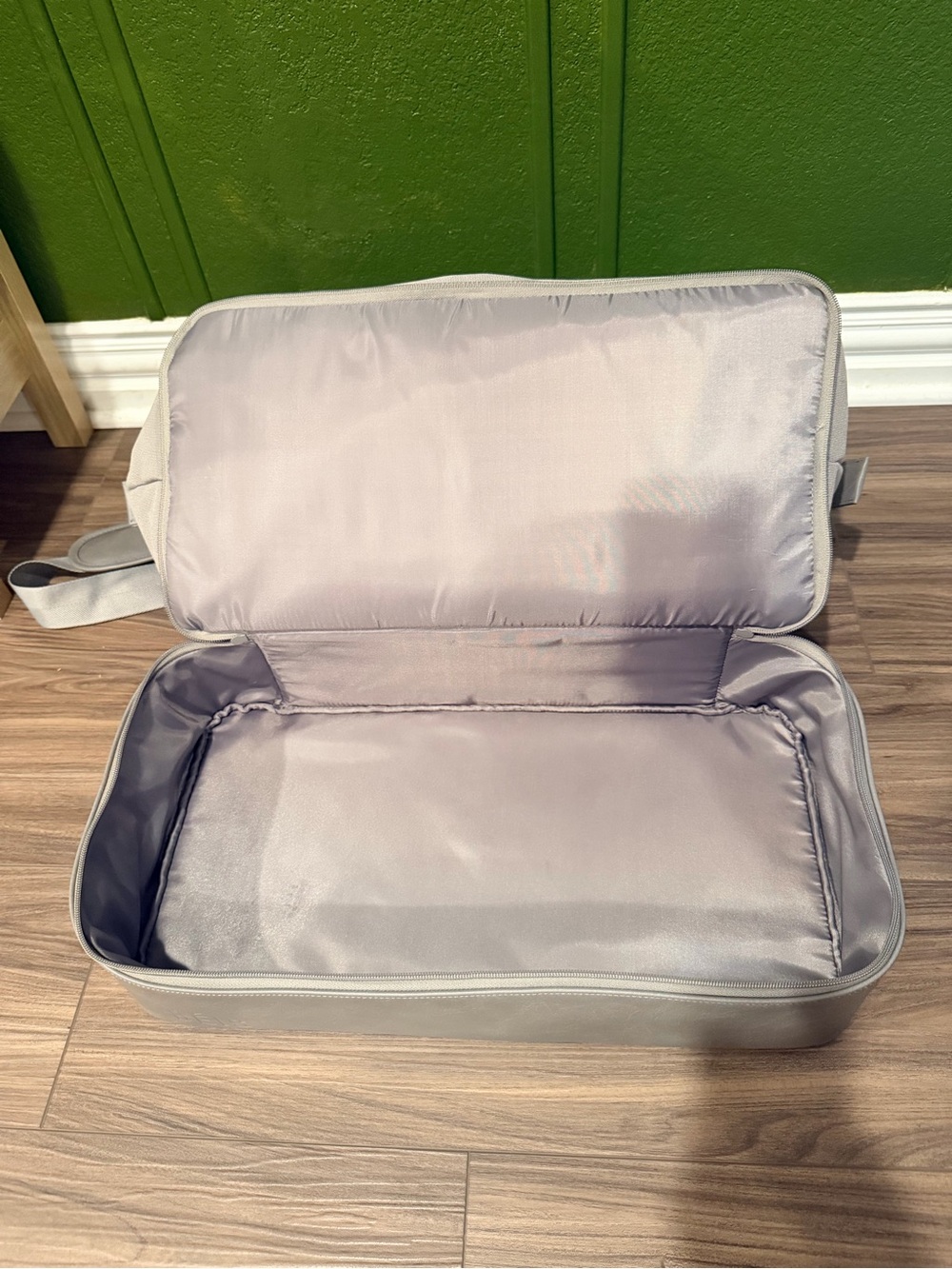 BEIS Light Gray Weekender with Shoulder Strap - Picture 5 of 8